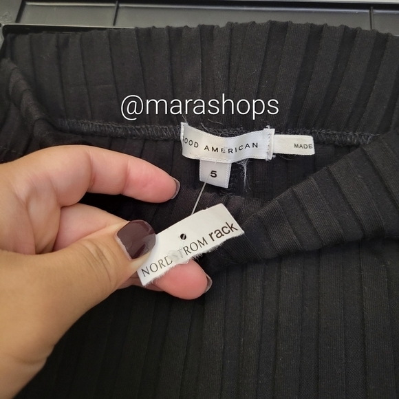 Good American 90's Ribbed Pants - Picture 5 of 8